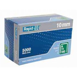 Rapid 140/10 10mm Staples Box 5000 Rapid 140/10 10mm Staples Box 5000